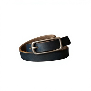 Comprar Online Cinturón Vintage para Mujer con Hebilla de Pin, Liso o Estampado, de Cuero de Búfalo, Cuadrado, de Acero, Impermeable, Duradero, Ecológico, al por Mayor - Product Image 4