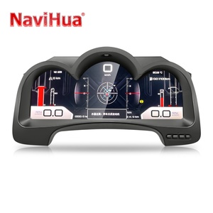 สำหรับ Toyota Fortuner Hilux Vigo ปี 2005 2015 มาตรวัดความเร็วแบบดิจิตอล แผงหน้าปัดแบบดิจิตอล จอแสดงผลแบบ Virtual Cockpit มาตรวัดรอบเครื่องยนต์ จอ LCD แดชบอร์ด - Product Image 4