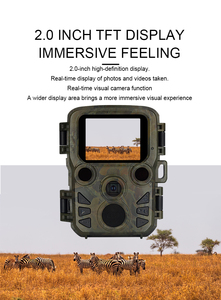 Mini cámara de caza 20MP 4K HD Wild <span class=keywords><strong>Trail</strong></span> versión nocturna infrarroja al aire libre gatillo activado por movimiento trampas fotográficas de exploración - Product Image 5
