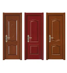 high-end Insulated Cheap Wholesale Modern Wood Interior Bedroom door flame retardant
