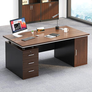 Escritorios Multiusos para Oficina a <span class=keywords><strong>Precio</strong></span> de Mayoreo, Escritorios para Personal, Escritorio de Madera Simple Tipo I con Cajones de Almacenamiento para Oficina en Casa - Product Image 1