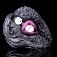 Fantasy-Männer-Masturbator 10 Modi Vibrations-Fetisch-Pferd Silikon-Stroker Dual-Kanal