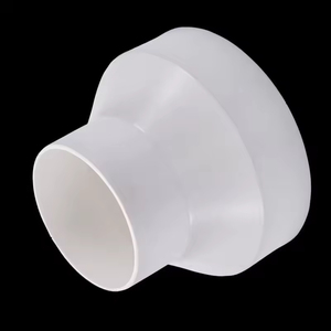 Bộ chuyển đổi ống tròn ABS Bộ giảm tốc linh hoạt 150 mm đến 100 mm cho hệ thống thông gió ống thông gió Màu Đỏ - Product Image 4