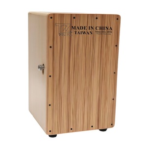 Grand <span class=keywords><strong>Cajon</strong></span> en Bois de Bouleau avec Peau de <span class=keywords><strong>Percussion</strong></span>, Instrument à Main pour Adultes, Enfants et Débutants, Style Assis, Tambour à Frapper à la Main - Product Image 4