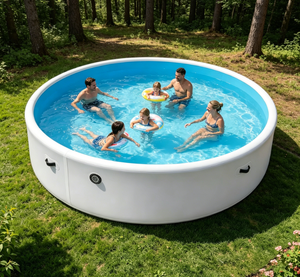 Vanace Inflatable <b>Pool</b> for Home Use Outdoor Family Swimming <b>Pool</b> - Product Image 1
