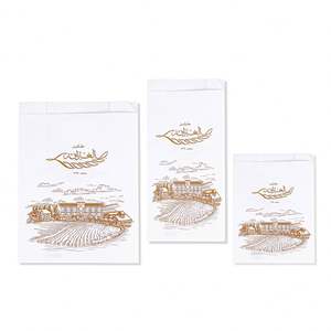 Sac en papier pour frites et poulet frit, résistant à la graisse, personnalisable, recyclable, réutilisable, ZJPACK - Product Image 4