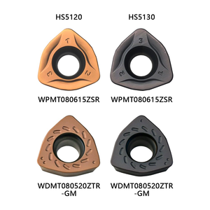 Herramientas <span class=keywords><strong>de</strong></span> corte <span class=keywords><strong>de</strong></span> fresado <span class=keywords><strong>de</strong></span> cara HADSTO, insertos <span class=keywords><strong>de</strong></span> torno CNC, mecanizado <span class=keywords><strong>de</strong></span> Metal para General, WPMT080615ZSR, WDMW080520ZTR, HADSTO, 1, 2, 1, 2, 2 - Product Image 2
