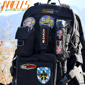 대량 전술의 자수 패치에 사용자 정의 철 미국 아플리케 엠블럼 천 자수 - Product Image 6