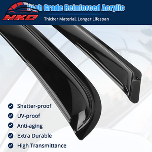 Pare-soleil en acrylique pour Toyota Tundra Standard Cab 00-06, lot de 2 pièces - Product Image 3