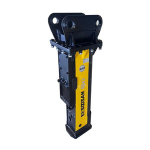 SQ43 para Martillo Hidráulico para Excavadoras de 5-12 Toneladas, 379 kg de Peso, Nueva Caja de Cambios, Motor, Rodamiento de Martillo Rompedor para Minería - Product Image 1