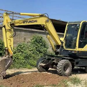Venta caliente Usado Hyundai 60W-9 Excavadora Horas bajas 60W-9 210W-9 Excavadoras usadas Hyundai R60W Mini Excavadoras - Product Image 3