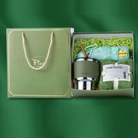 Vente chaude Belle Tasse Personnalisée Serviette Parapluie Souvenir Cadeau De Mariage Ensemble Pour Les Invités Cadeau De Retour