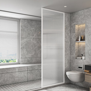 <span class=keywords><strong>Mampara</strong></span> de <span class=keywords><strong>Ducha</strong></span> Personalizada con Marco de Aluminio y Cristal, Estilo Abierto, con Grosor de 6mm, 8mm y 10mm, Acero Inoxidable - Product Image 4