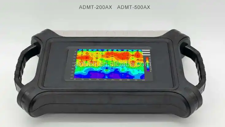 Upgrading new version ADMT-200AX 200M 3D Touch screen type Geophysical instrument