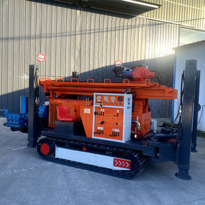 Portable Crawler 200m 260m 300m profondeur hydraulique plate-forme de forage de puits d'eau avec moteur diesel à vendre - Product Image 6