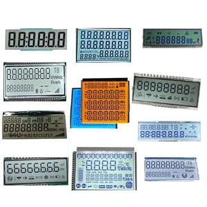 TN STN HTN FSTN VA Pantalla <span class=keywords><strong>LCD</strong></span> personalizada de dígitos monocromáticos Pantalla <span class=keywords><strong>LCD</strong></span> de tamaño personalizado de 7 segmentos para medidor de agua Medidor de energía - Product Image 1
