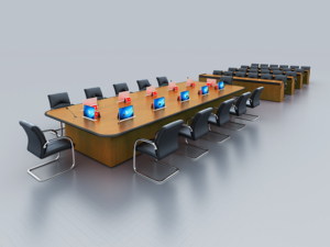 โต๊ะประชุมสำนักงาน2024โต๊ะหินอ่อนทันสมัยโต๊ะประชุมสำนักงาน - Product Image 3