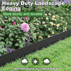 <span class=keywords><strong>Bordi</strong></span> per Aiuole e Ornamenti Naturali in Acciaio Corten di Alta Qualità, Ecologici e Durevoli, Altezza 30cm - Product Image 2