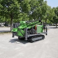 Foreuse hydraulique de puits d'eau JTHC-1000A de haute qualité, faible bruit, respectueuse de l'environnement, machine de forage pneumatique pour eau, CE ISO