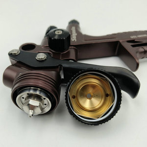 สินค้าออกใหม่สามารถพ่นสีบนพื้นผิว6900ละเอียดมากขนาดหัวฉีด Brown1.3mm ด้วยปืนพ่นนิวเมติกขนาด600มล. - Product Image 5