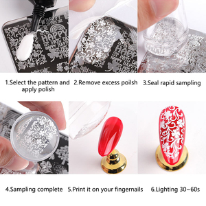Creality 3D — imprimante 3D pour Nail Art, nouveau Design, ensemble de plaques d'estampage, modèle, outil pour Gel de vernis, timbres d'art - Product Image 4