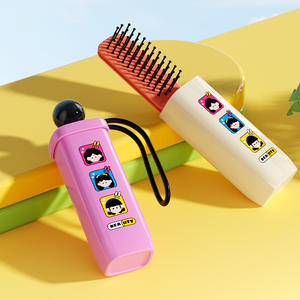 Peine telescópico Bear con espejo, tamaño portátil para viaje, material ABS grande para uso general - Product Image 3