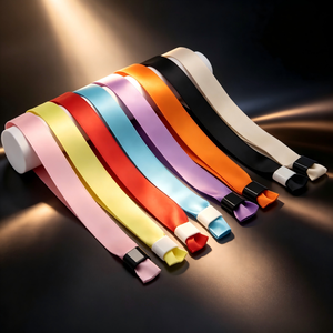 Pulseras de Tela con Impresión Colorida para Eventos, Pulseras de Seda para Festivales - Product Image 4