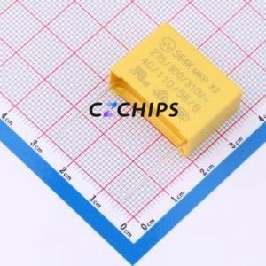 Condensateur de sécurité C42Q356470P90001, composant traversant (THT), P=22,5 mm, 560 nF, 10 %, 275 V/310 V, X2 - Product Image 1