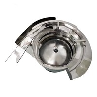 Alimentateur vibrant en acier inoxydable pour attaches de câbles en nylon, machine d'alimentation automatique