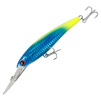 Leurre de pêche à la traîne 32g/52g/73g, type Minnow, pour gros gibier, plongée profonde, en ABS, leurre artificiel pour Black-bass, Thon, GT