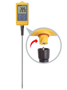 Termómetro Digital Impermeable TECPEL DTM-3107 con Sonda de Acero Inoxidable de 28 cm, Rango de -50~300 °C, Respuesta Rápida para Uso Profesional - Product Image 5