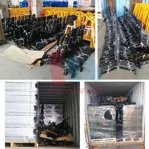 Sử dụng rộng rãi đa tin nhắn đóng hộp cạnh dấu hiệu khung dấu hiệu chủ An toàn đường bộ kim loại thép chân đa tin nhắn khung chân - Product Image 6