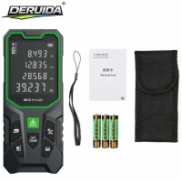 DERUIDA 50M 70M 100M 120M Télémètre laser numérique avec écran LCD pour travaux de rénovation et de construction