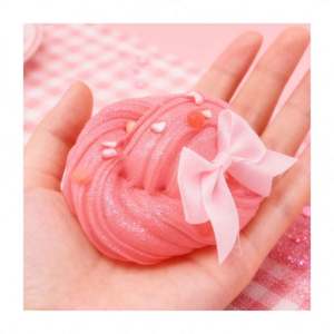 Kit de manualidades DIY hecho a mano: Abalorios de cristal con purpurina, dijes pastel, cuentas vibrantes, arcilla lisa y texturas de espuma para slime de helado - Product Image 4