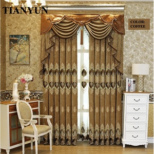 <span class=keywords><strong>Tende</strong></span> <span class=keywords><strong>in</strong></span> Macramè Personalizzate Stile Turco di Lusso Europeo <span class=keywords><strong>Tende</strong></span> Oscuranti per Soggiorno - Product Image 2