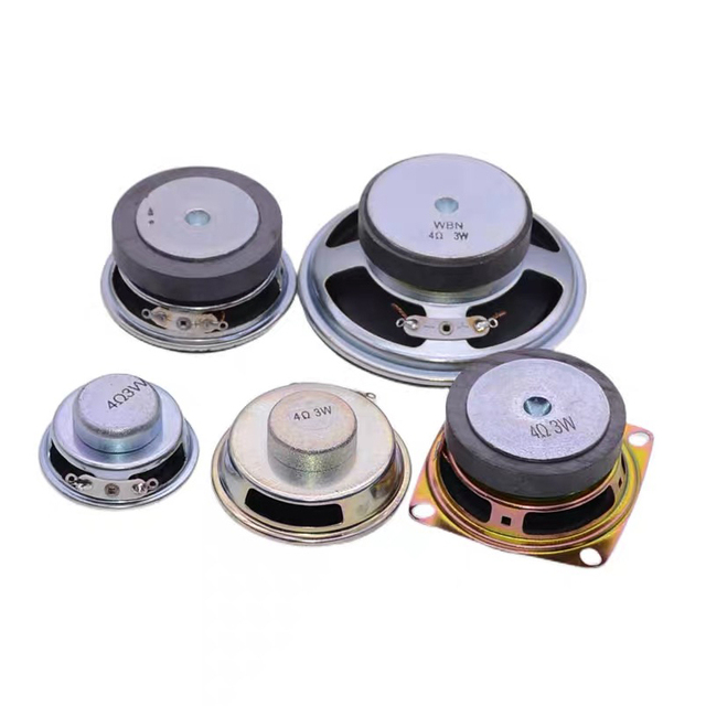 Circular small speaker 2 3W 5 10W 4 Ou 4R 35/40/45/50/57/67mm toy speaker 2 inches