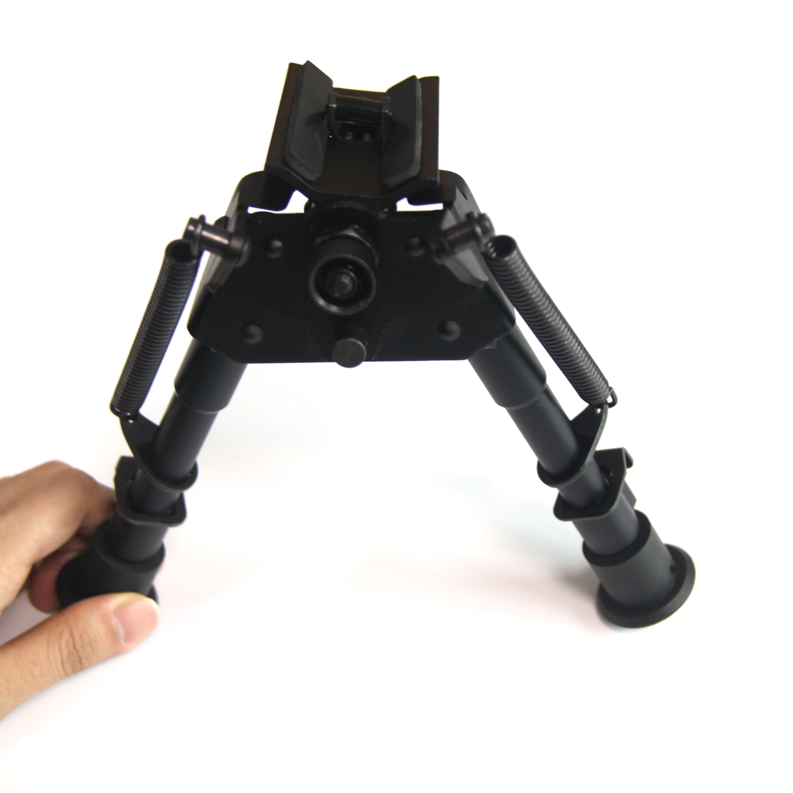 Adjustable Hunting accessories Rifle Snaking Tactical bipod Pivoting Mount Unique Tilting 3/6/9 inch Tripod bipods