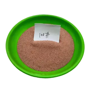 Environmental Health High Purity Low Impurity Red Garnet Sand Natural Emery Abrasive