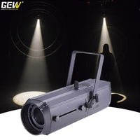 Projecteur LED à zoom manuel DMX512 GEVV 200W 300W, projecteur à focalisation d'image pour scène, théâtre, studio