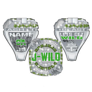 2025 personnalisé Football Basketball Sports Usssa Baseball Championship Ring - Product Image 1