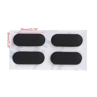 Tout nouveau pour Lenovo Thinkpad T470 T480 A475 A485 boîtier inférieur pour ordinateur portable coussinets de pied 4 pièces pieds en caoutchouc remplacement par ensemble