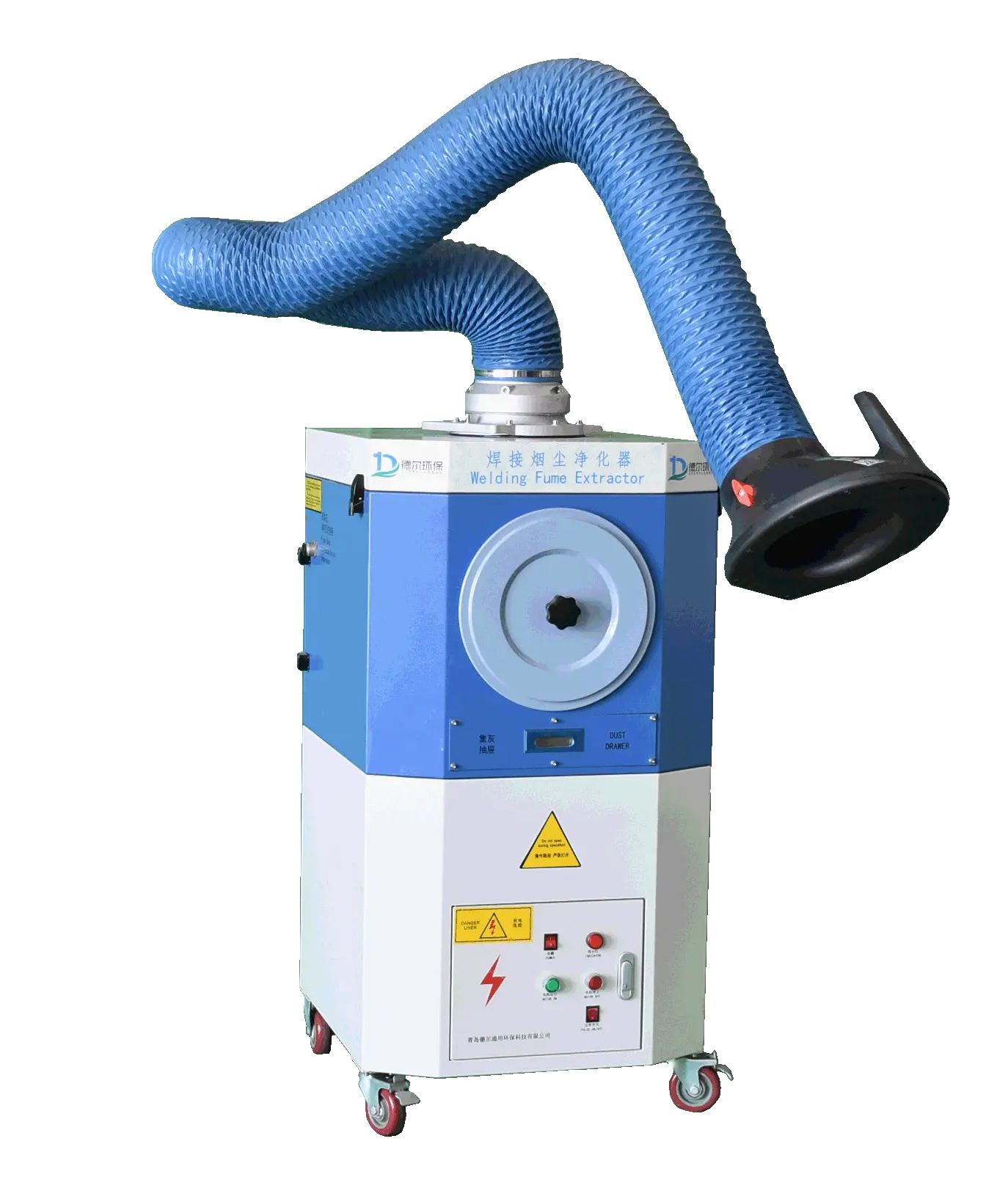 Industrial air dust filter/filtration unit