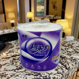 Mẫu Miễn Phí Hát Gói Số Lượng Lớn Bán Buôn Cá Nhân Jumbo Cuộn Giấy Vệ Sinh Từ Trung Quốc Cho Khách Sạn - Product Image 1