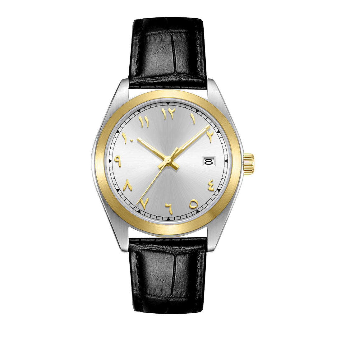 Gold Leather Strap
