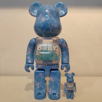 Populaire Kawaii Rose Bearbrick Mignon Jouet 400% 28cm Modèle Figural Brique Ours