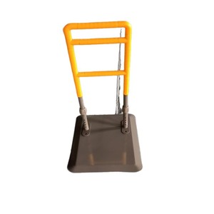 Pasamanos de suelo Wankang sin perforación, altura ajustable, de acero inoxidable, antideslizante, dispositivo de asistencia para baño para personas mayores y discapacitadas - Product Image 1