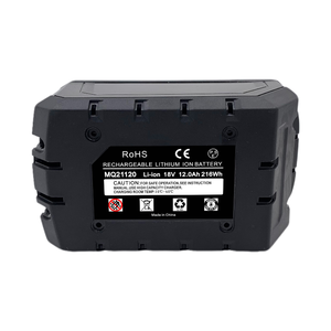 Peralatan Rumah Tangga M18 18V 12.0Ah 21700 Baterai Alat Listrik Berkapasitas Besar, Kompatibel dengan Bor dan Gerinda Sudut Milwaukee. - Product Image 6