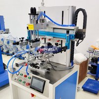 Machine d'impression sérigraphique multicolores et imprimante sérigraphique cylindrique CNC pour l'impression de bouteilles/tasses