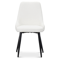 Hôtel italien moderne de haute qualité pieds en métal Accueil Restaurant Chaises de salle à manger