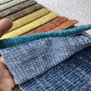 Hot Sale Latest Design Chenille Estofados Tecido para Sofá Popular Móveis Têxtil Jacquard <span class=keywords><strong>Herringbone</strong></span> Estilo Impermeável - Product Image 1